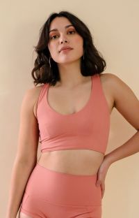 Top Louise Rose Terracotta - Mademoiselle Spin
