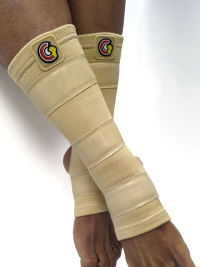 Protections de chevilles Pro Tack Beige - Mighty Grip