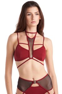 Top Strappy Bordeaux - Hamade